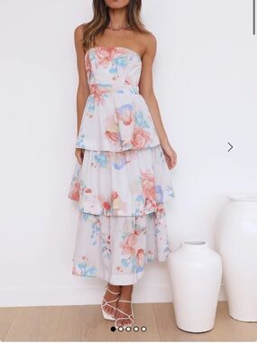 Hello Molly STYLE LOVER MAXI DRESS PEACH